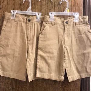 Boys size 8 wonder nation uniform shorts khaki